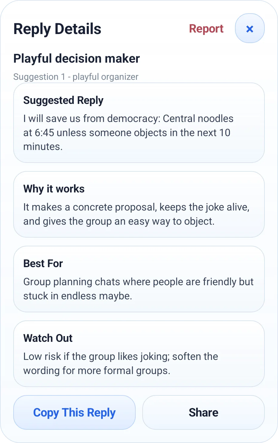 AI Group Chat Reply Suggestions | SayPilot